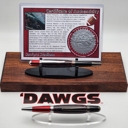University of Georgia Pen | Sanford Stadium Plastic Seat Souvenir Pen | College Football | Collectible | NCAA | SEC | Bulldogs Fan Gift