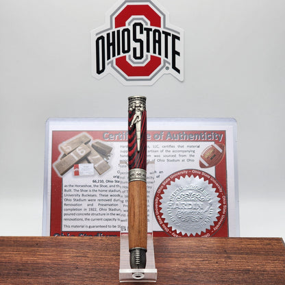 Ohio State University Pen | Ohio Stadium Souvenir Pen | Stadium Seat Pen | College Football | Collectible | NCAA | Buckeyes Fan Gift