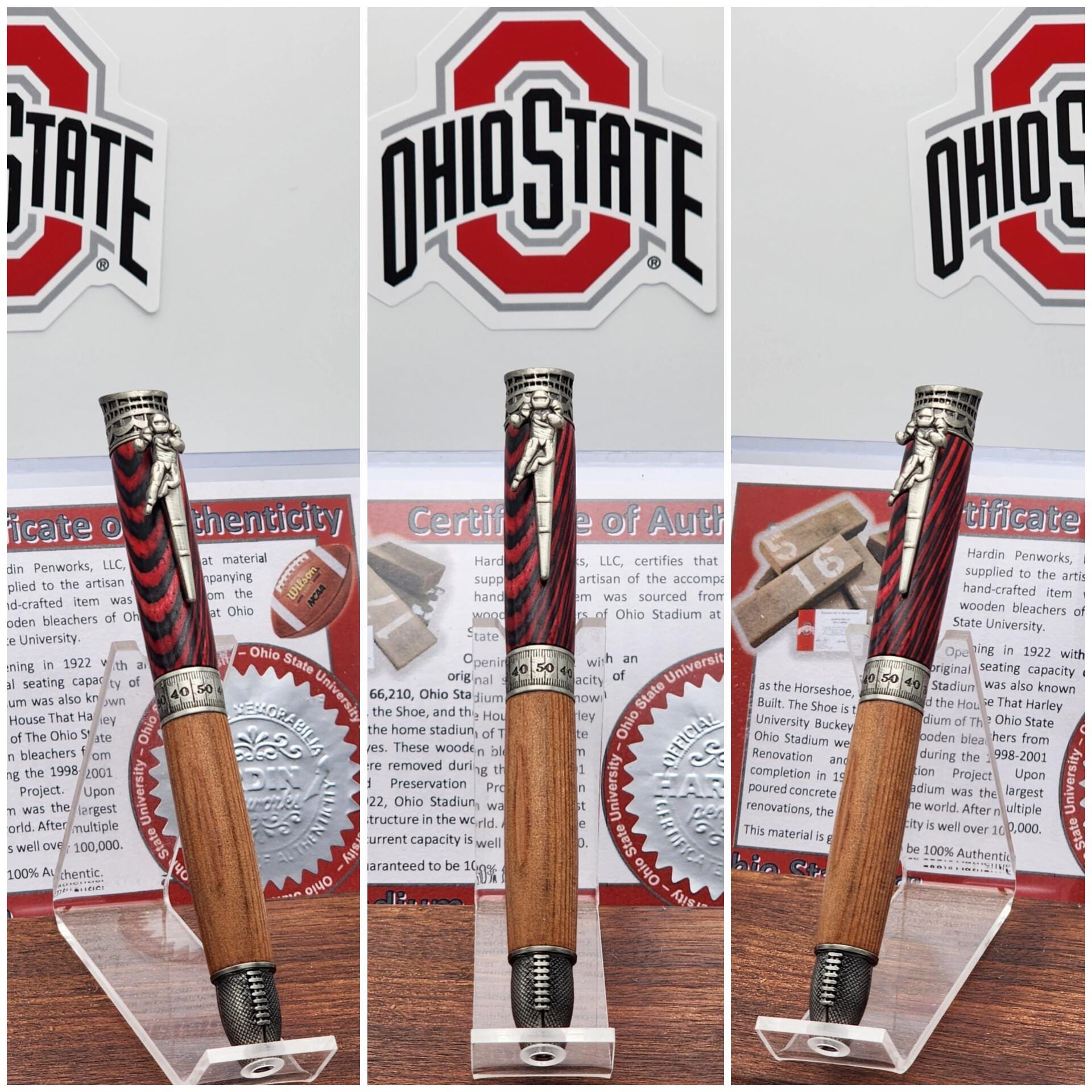 Ohio State University Pen | Ohio Stadium Souvenir Pen | Stadium Seat Pen | College Football | Collectible | NCAA | Buckeyes Fan Gift