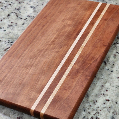 Cutting Board | Handmade | Hardwood | Cherry | Maple | Kitchen Decor | Home Cooking | Wedding Gift | Chef Gift | Housewarming Gift