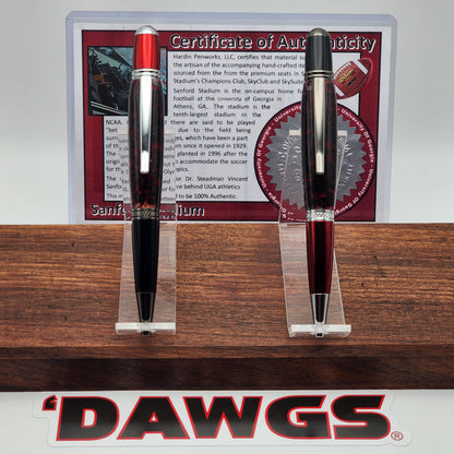 University of Georgia Pen | Sanford Stadium Plastic Seat Souvenir Pen | College Football | Collectible | NCAA | SEC | Bulldogs Fan Gift