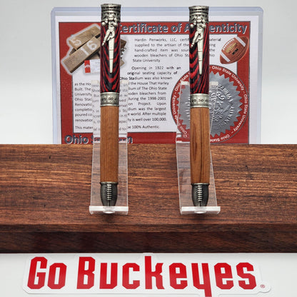 Ohio State University Pen | Ohio Stadium Souvenir Pen | Stadium Seat Pen | College Football | Collectible | NCAA | Buckeyes Fan Gift