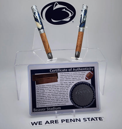 Penn State University | Beaver Stadium Souvenir Football Kit Pen | Stadium Seat Pen | Collectible | NCAA | Nittany Lions Fan Gift | BigTen
