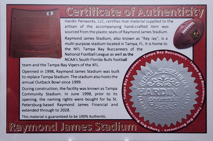 Tampa Bay Buccaneers | Raymond James Stadium Souvenir Pen | NFL | Collectible | Handcrafted | Buccaneers Fan Gift | NFC South
