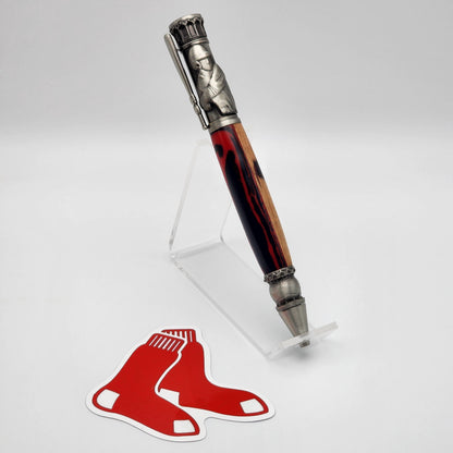 Boston Red Sox Baseball Kit Pen | Fenway Park Hybrid Resin-Wood Souvenir | Fenway Park | Collectible | MLB | Handcrafted | Red Sox Fan Gift