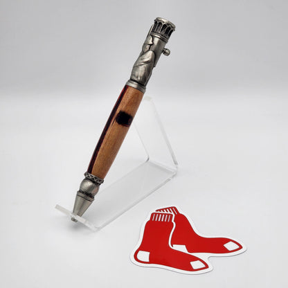 Boston Red Sox Baseball Kit Pen | Fenway Park Hybrid Resin-Wood Souvenir | Fenway Park | Collectible | MLB | Handcrafted | Red Sox Fan Gift