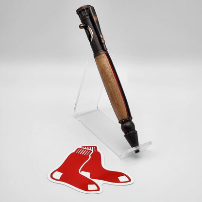 Boston Red Sox Baseball Kit Pen | Fenway Park Hybrid Resin-Wood Souvenir | Fenway Park | Collectible | MLB | Handcrafted | Red Sox Fan Gift