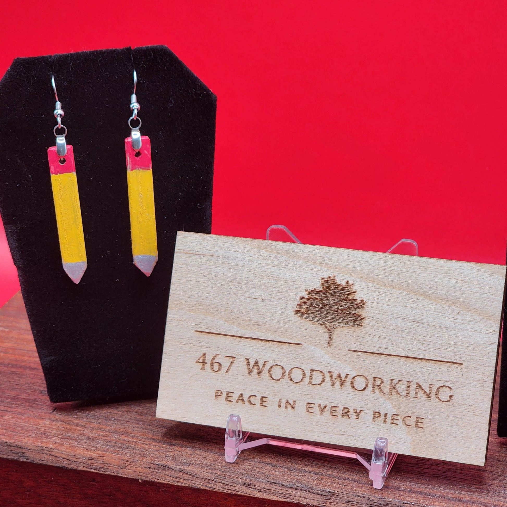 Pencil Earrings | Teacher Earrings | Teacher Gift | Teacher Appreciation | Back to School | Dangle Earrings